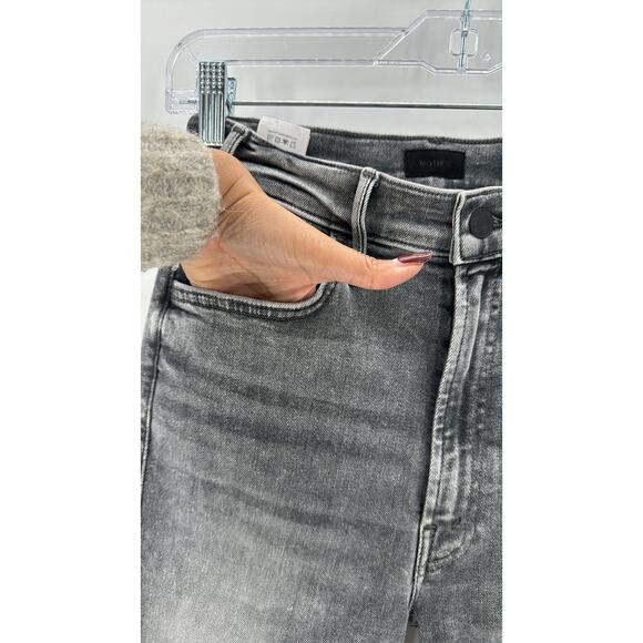 Mother The Hustler High Waist Ankle Bootcut Jeans Northern Lights Gray size 26 - Picture 5 of 9